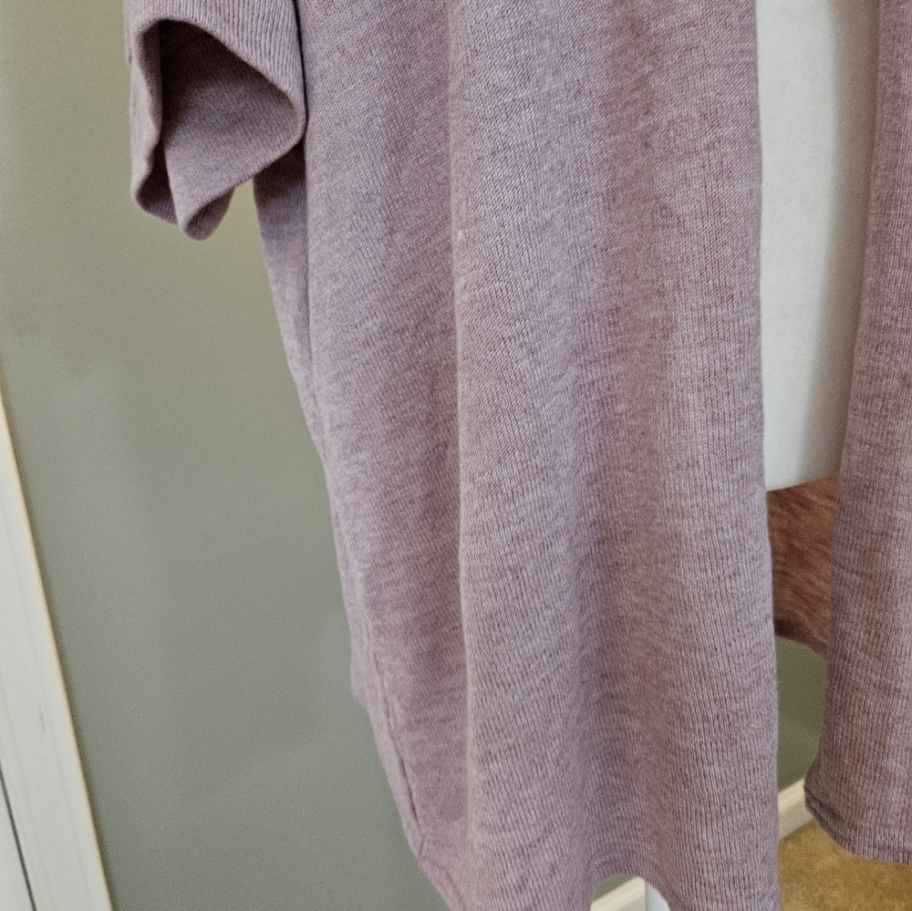 Torrid Women's Size 3 Lavender Open-Front Cardigan Sweater Short Sleeved - Picture 7 of 12